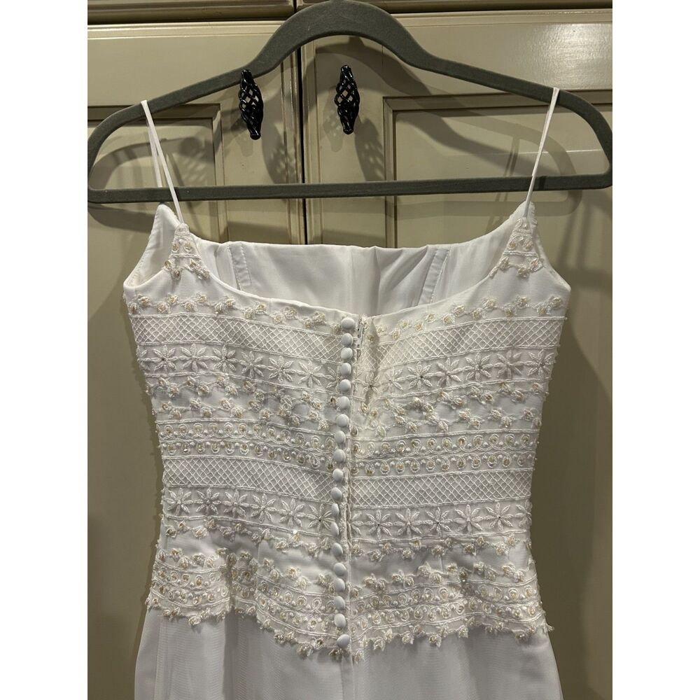 Lady Roi Ivory Gown - Size 4 - Picture 6 of 11